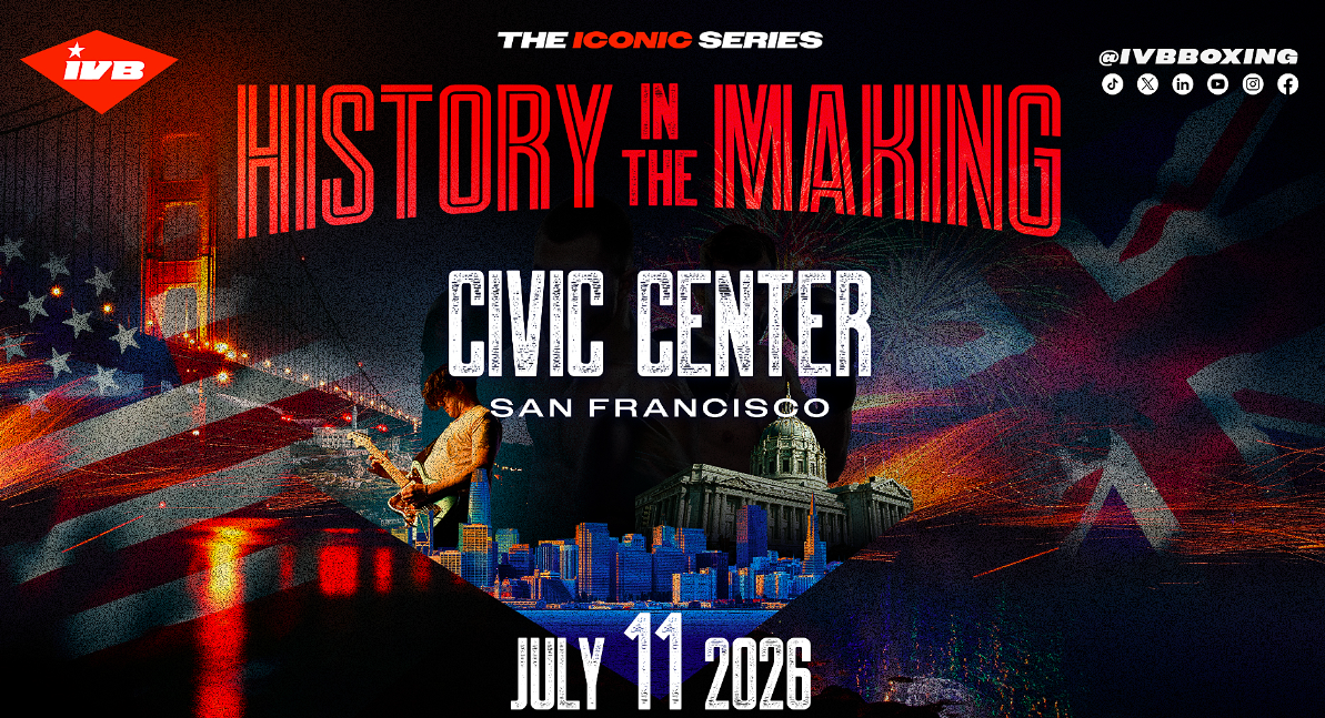 ivb boxing poster for civic center event